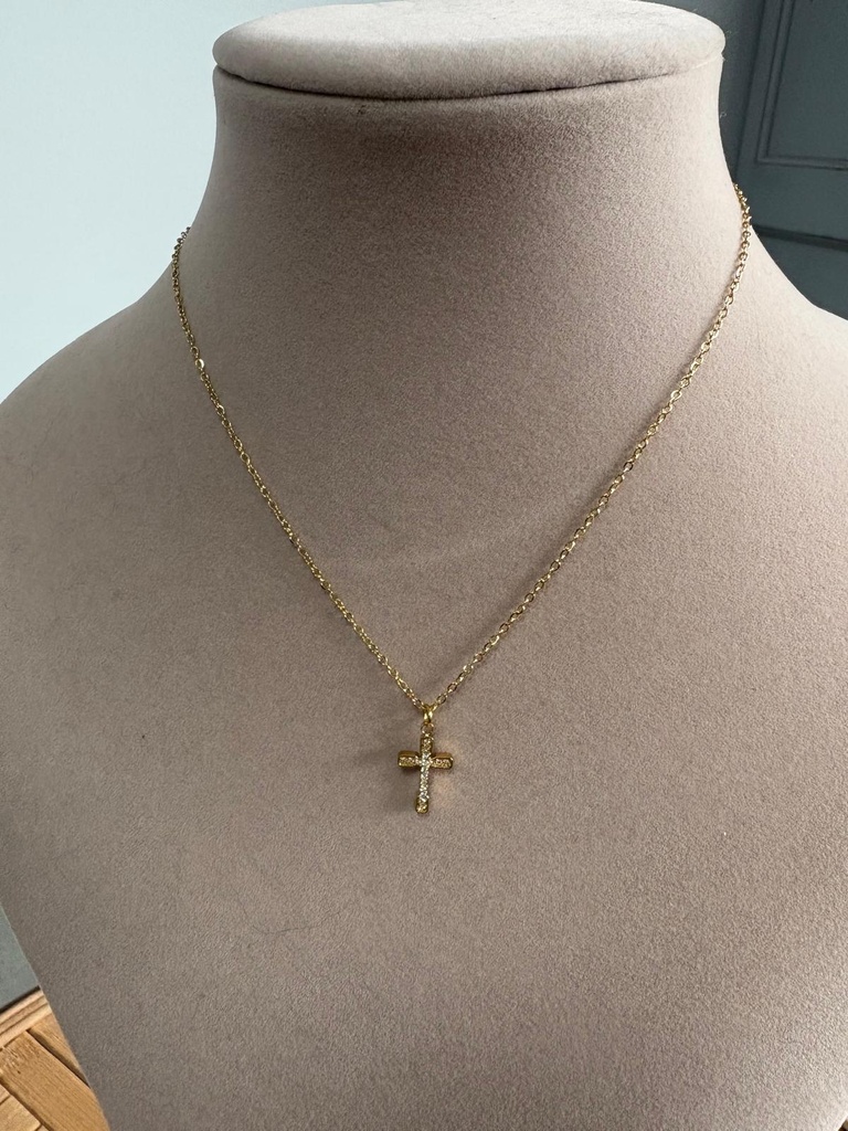 Gargantilla CRUZ BLANCA