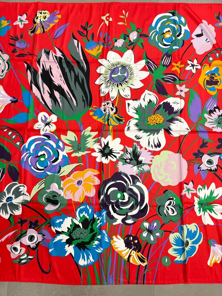 Pañuelo TULIPAN  Rojo