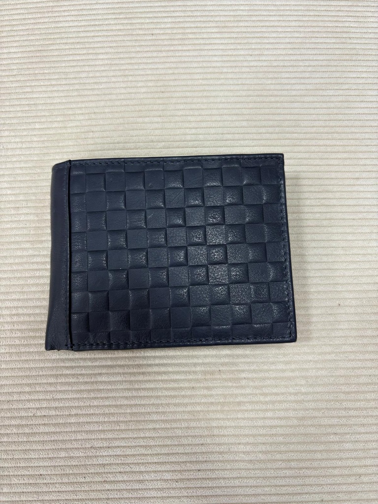 Cartera CUADROS Azul