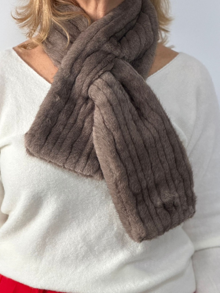 Bufanda POLONIA Marrón Claro