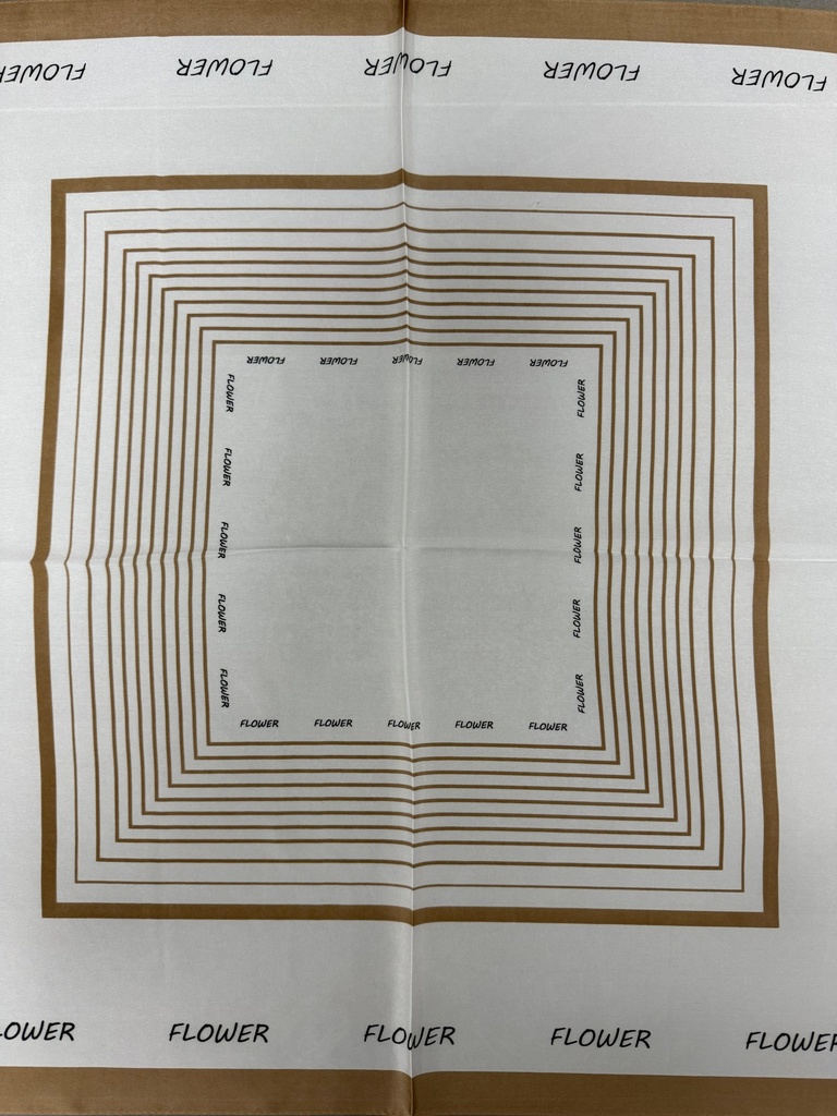 Pañuelo CUADRADO Marrón