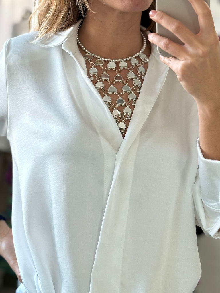 COLLAR HERA PLATEADO