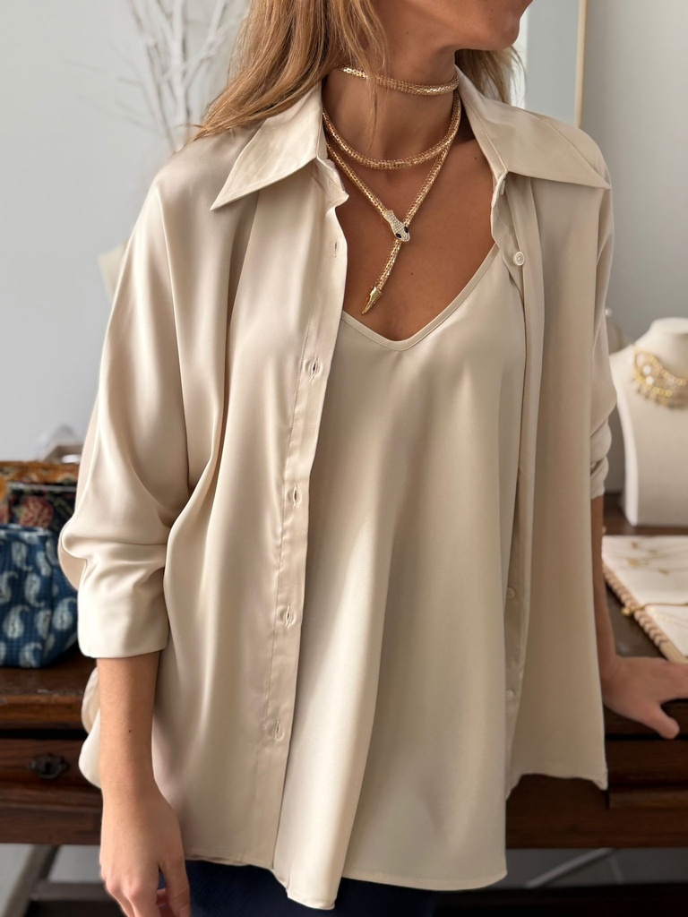 Camisa POLINA Crema