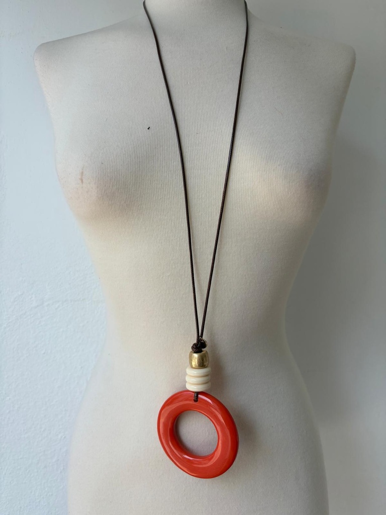 Collar DONUT Naranja