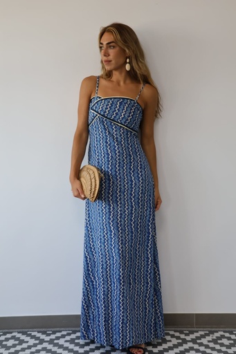 Vestido TEJAS Azul