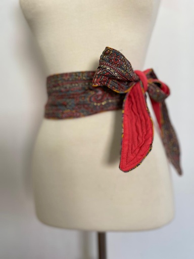 Cinturón SEDA Coral. REBAJADO 50%