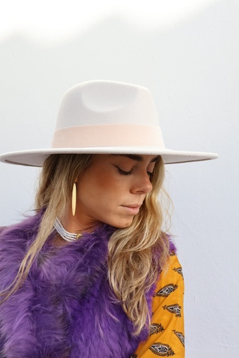 [PINS4MF] Sombrero PIÑOÑ Marfil