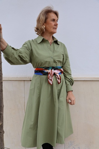 [GIO7292VD] Vestido GISELA Verde