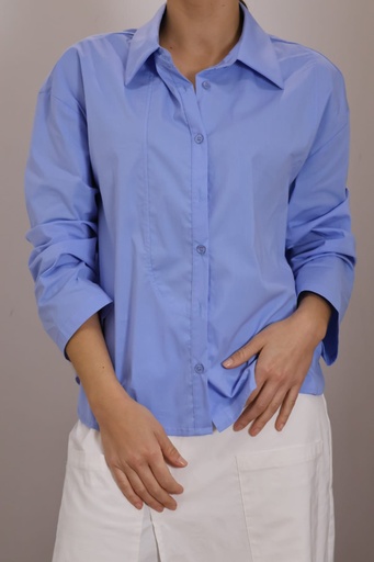 [ON89022CL] Camisa FELIPA Celeste