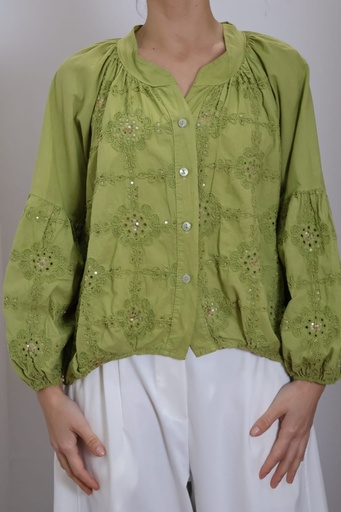 [ON32635LM] Camisa FLORIN Lima