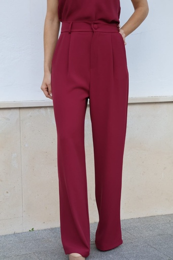 [SAP93021TN] Pantalón GIOCONDA Tinto