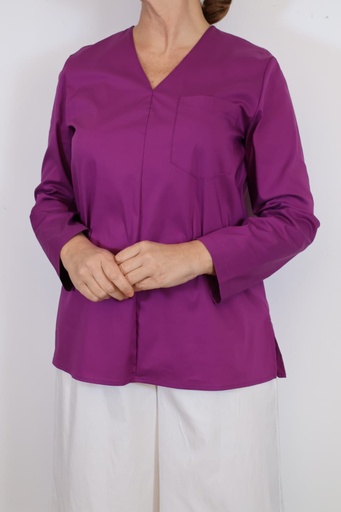 [SUN8795MD] Camisa LAURINA Morado