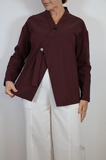 [SUN9030TN] Camisa KITORI Tinto