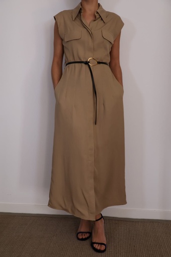 Vestido ILÍADA Beige