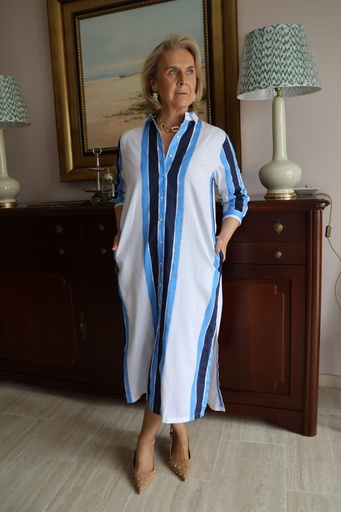 Vestido ANTONELLA Raya