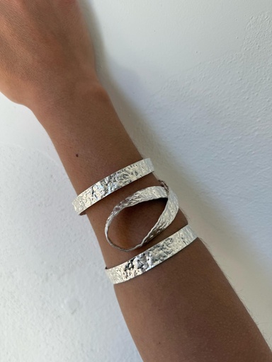 [SON55259PL] Brazalete ALUA Plata