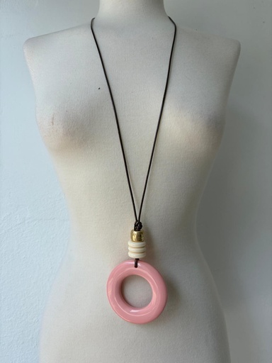 [SON53304RS] Collar DONUT Rosa. REBAJADO 30%