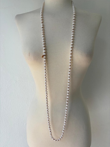 Collar NUDOS Blanco