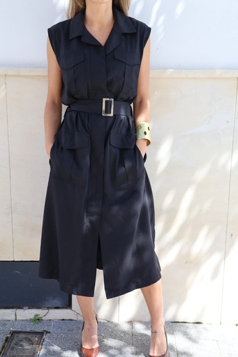Vestido CAZADORA Negro