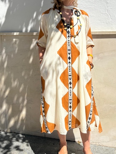 [PALM37038] Vestido NAZCA Beige