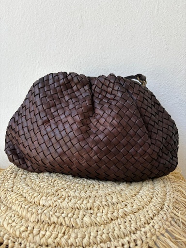 [MU48PLMRR] Bolso TRENZAS Piel