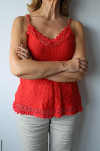 [LIN20585RJ] Lencero VERONA Rojo