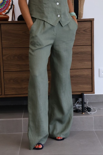 Pantalón FREJA Kaki
