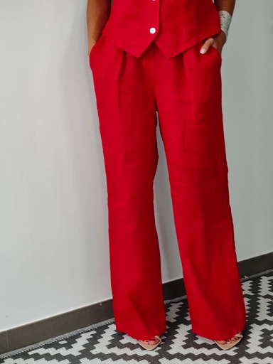 Pantalón FREJA Rojo