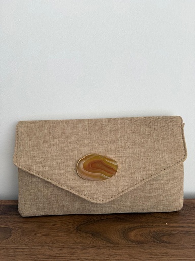 Bolso MEDALLON Beige
