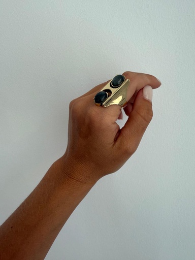 Anillo SEMAFORO Negro