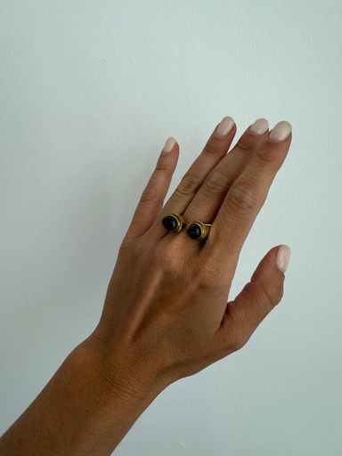 Anillo DUE  Marrón