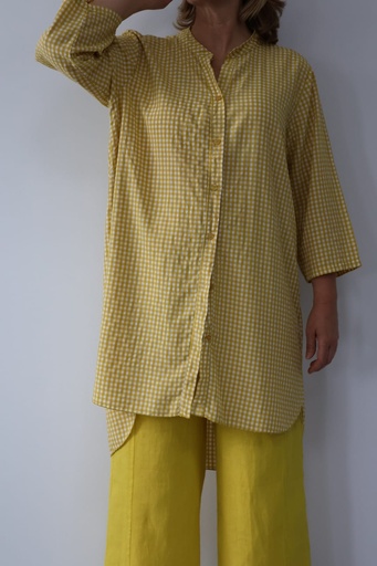 [GL51383AM] Vestido FERRARA Amarillo
