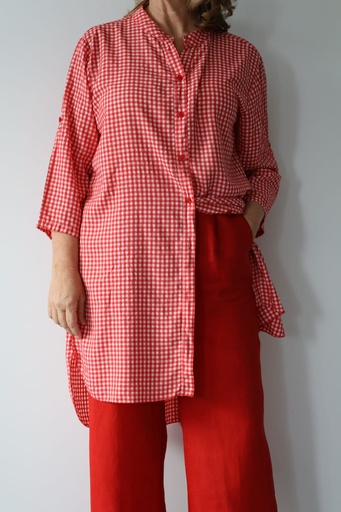 [GL51383RJ] Vestido FERRARA Rojo