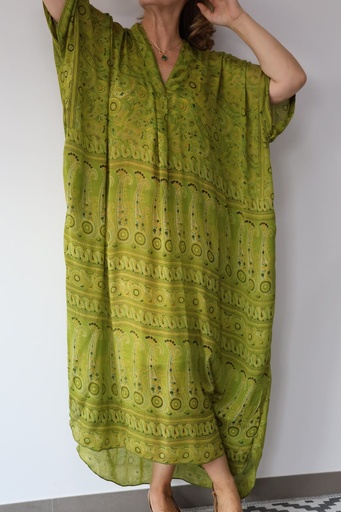 [CHU1881LM] Vestido DAFNE Lima