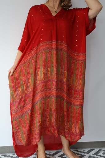 [CHU1881RJ] Vestido DAFNE Rojo