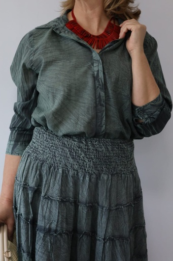 [CB2522KK] Camisa TERRE Kaki. REBAJADO 30%