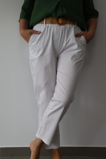[GLA53176BLA] Pantalón Barajas Blanco