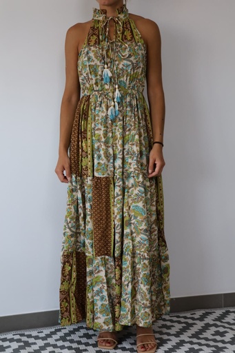 Vestido ALCAZABA Pistacho