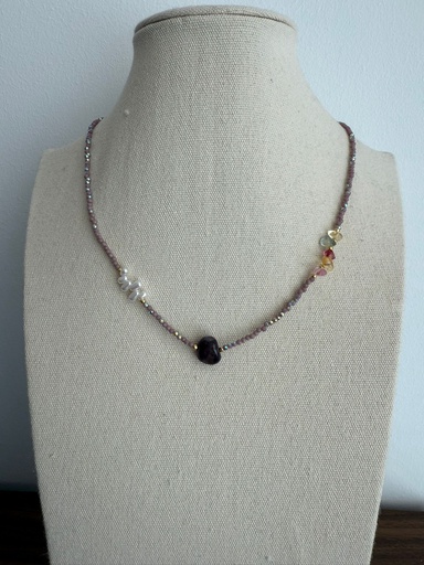 Collar GRUTA Morado
