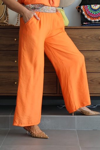 [GLA53155NAR] Pantalón ALBI Naranja