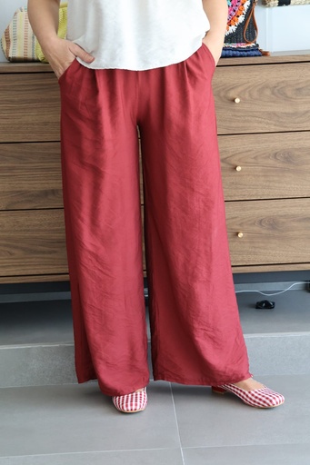 [GLA53155BUR] Pantalón ALBI Burdeos