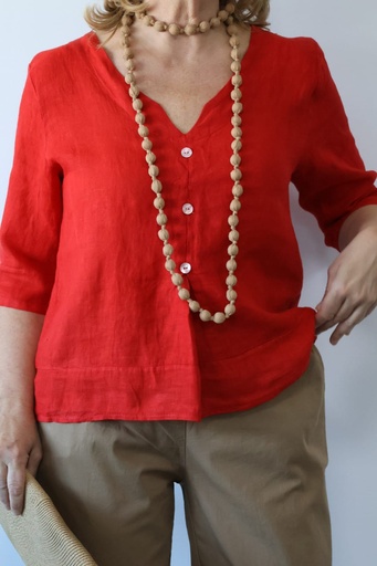 [GLA2984ROJ] Camisa ESPECIA Rojo