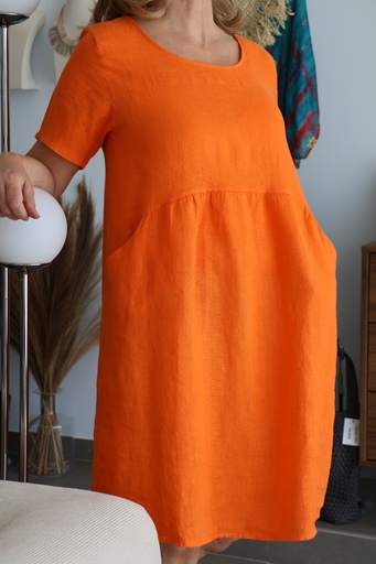 [GLA27793NAR] Vestido ALCOY Naranja