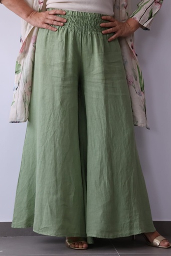[LIN30201VE] Pantalón Rumba Verde