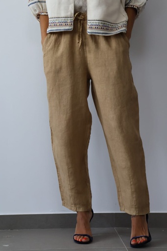 [LIN6522CAM] Pantalón YEYE Camel