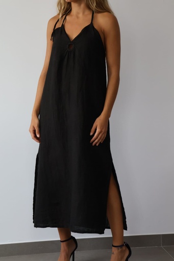 [LIN13992NEG] Vestido LANAEL Negro