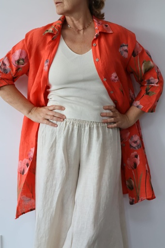 [LIN20272NAR] Vestido CHUBERT Naranja