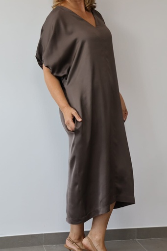 [CEL80560MRR] Vestido OSUNA Marrón