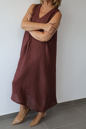 [CEL41359BER] Vestido BARRY Berenjena