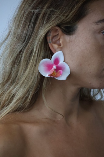Pandientes Orquídea